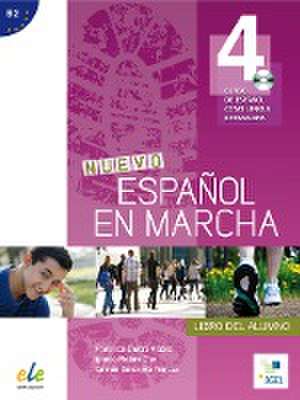 Nuevo Español en marcha 04. Kursbuch mit Audio-CD de Francisca Castro Viúdez