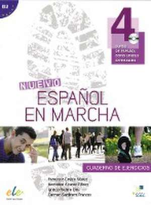 Nuevo Español en marcha 04. Arbeitsbuch mit Audio-CD de Francisca Castro Viúdez