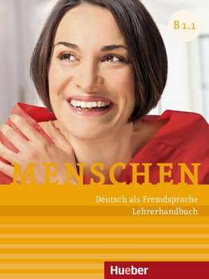 Menschen B1/1. Lehrerhandbuch de Susanne Kalender