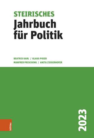 Steirisches Jahrbuch für Politik 2023 de Beatrix Karl