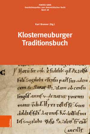 Klosterneuburger Traditionsbuch de Karl Brunner