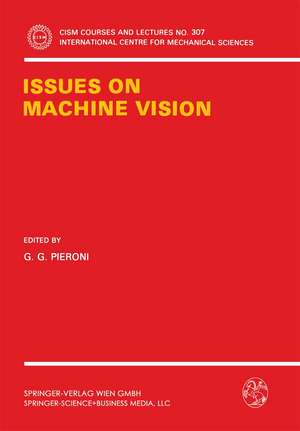 Issues on Machine Vision de G. G. Pieroni