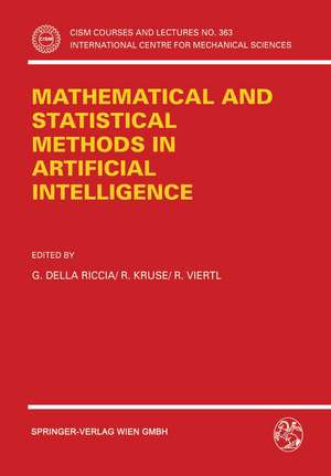 Proceedings of the ISSEK94 Workshop on Mathematical and Statistical Methods in Artificial Intelligence de G. Della Riccia