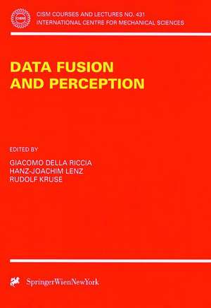 Data Fusion and Perception de Giacomo Della Riccia