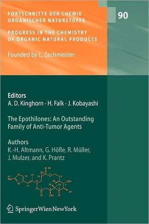 The Epothilones: An Outstanding Family of Anti-Tumor Agents: From Soil to the Clinic de Johann H. Mulzer