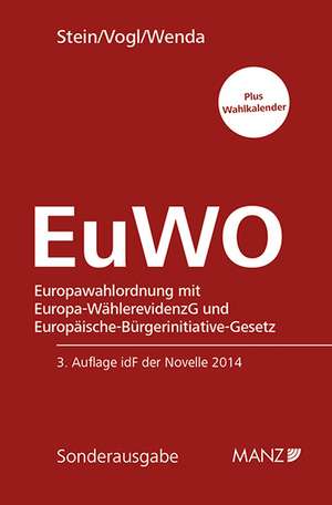 Europawahlordnung (EuWO) de Robert Stein