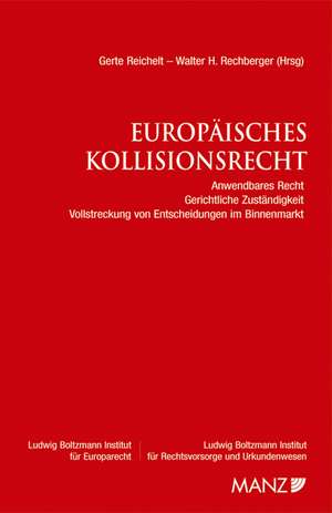 Europäisches Kollisionsrecht de Gerte Reichelt