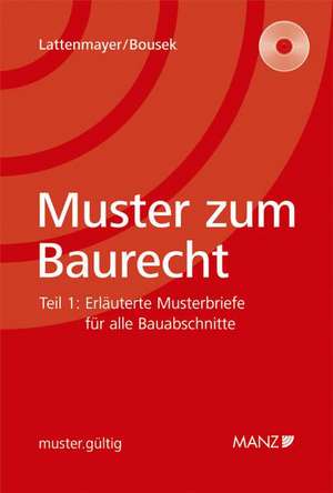 Muster zum Baurecht. (Österreichisches Recht) de Johannes Bousek