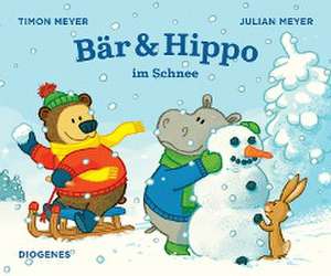 Bär & Hippo im Schnee de Julian Meyer