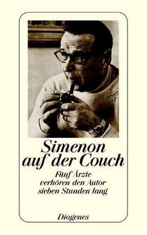 Simenon auf der Couch de Georges Simenon