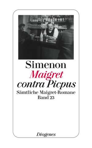 Maigret contra Picpus de Georges Simenon