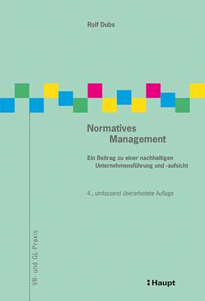 Normatives Management de Rolf Dubs