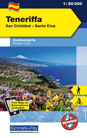 KuF Outdoorkarte Teneriffa 1 : 60 000