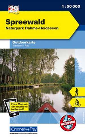 KuF Deutschland Outdoorkarte 29 Spreewald 1 : 50.000