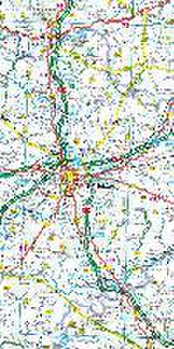 Kümmerly+Frey Strassenkarte Frankreich Nord+Süd 1:600.000 de Hallwag Kümmerly+Frey AG