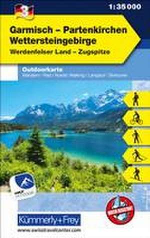 Garmisch Partenk. Wettersteingeb. 03 Outd. 1:35000 LZ - 2026