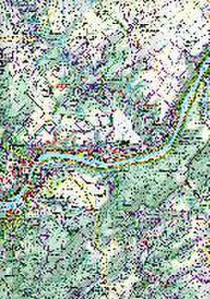 Kümmerly+Frey Outdoorkarte Deutschland 21 Untermosel, Cochem bis Koblenz 1:35.000 de Hallwag Kümmerly+Frey AG