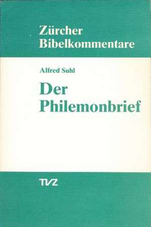 Der Philemonbrief de Alfred Suhl