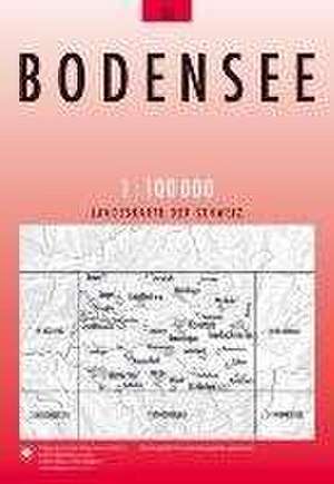 Swisstopo 1 : 100 000 Bodensee