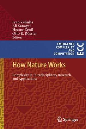 How Nature Works: Complexity in Interdisciplinary Research and Applications de Ivan Zelinka