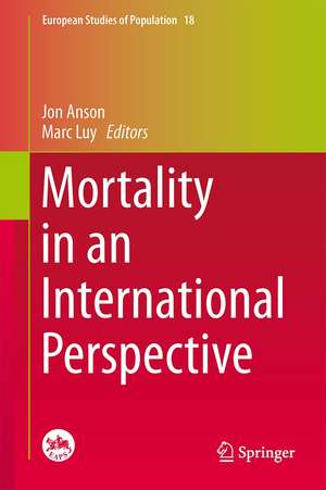 Mortality in an International Perspective de Jon Anson