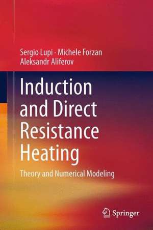 Induction and Direct Resistance Heating: Theory and Numerical Modeling de Sergio Lupi