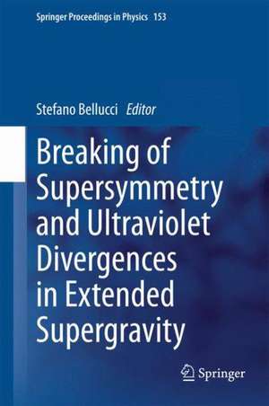 Breaking of Supersymmetry and Ultraviolet Divergences in Extended Supergravity: Proceedings of the INFN-Laboratori Nazionali di Frascati School 2013 de Stefano Bellucci