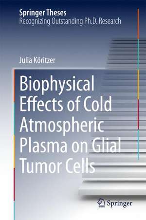 Biophysical Effects of Cold Atmospheric Plasma on Glial Tumor Cells de Julia Köritzer