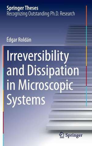 Irreversibility and Dissipation in Microscopic Systems de Édgar Roldán