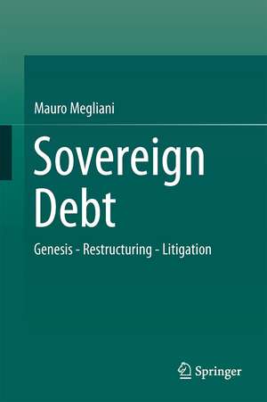 Sovereign Debt: Genesis - Restructuring - Litigation de Mauro Megliani