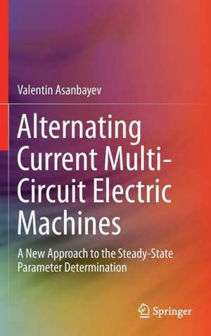 Alternating Current Multi-Circuit Electric Machines: A New Approach to the Steady-State Parameter Determination de Valentin Asanbayev