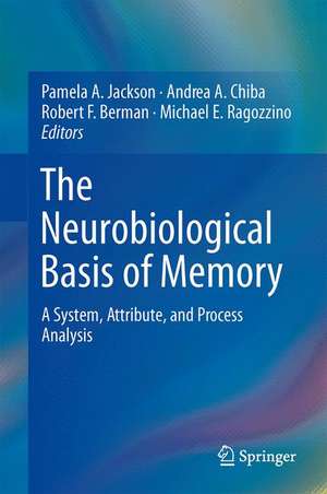 The Neurobiological Basis of Memory: A System, Attribute, and Process Analysis de Pamela A. Jackson