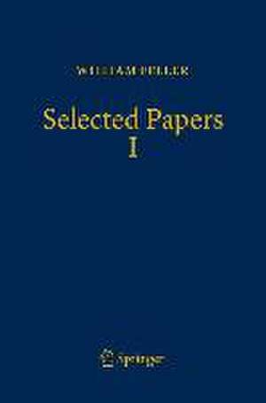 Selected Papers I de William Feller