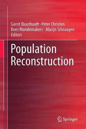 Population Reconstruction de Gerrit Bloothooft