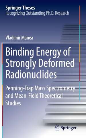 Binding Energy of Strongly Deformed Radionuclides: Penning-Trap Mass Spectrometry and Mean-Field Theoretical Studies de Vladimir Manea