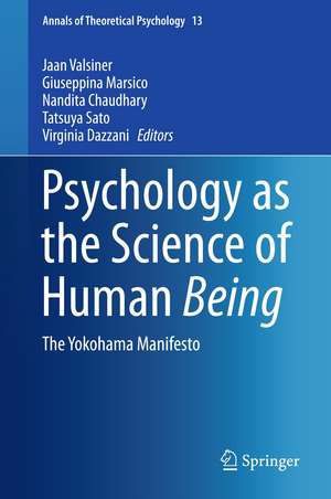 Psychology as the Science of Human Being: The Yokohama Manifesto de Jaan Valsiner