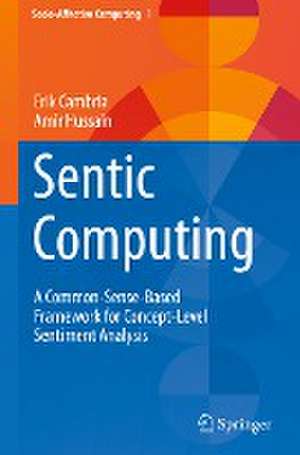 Sentic Computing: A Common-Sense-Based Framework for Concept-Level Sentiment Analysis de Erik Cambria