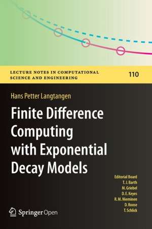 Finite Difference Computing with Exponential Decay Models de Hans Petter Langtangen