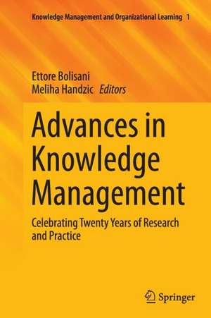 Advances in Knowledge Management de Ettore Bolisani