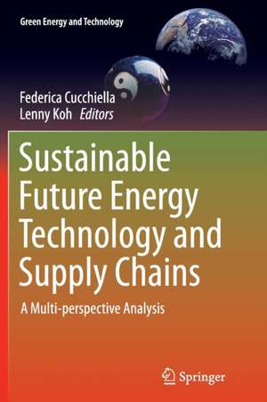 Sustainable Future Energy Technology and Supply Chains: A Multi-perspective Analysis de Federica Cucchiella