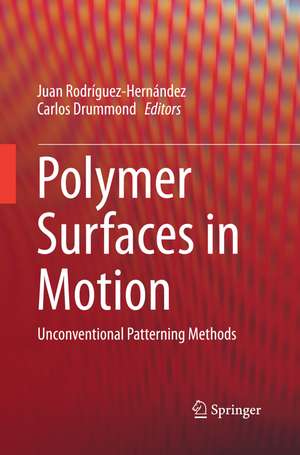 Polymer Surfaces in Motion de Juan Rodríguez-Hernández