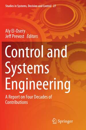 Control and Systems Engineering de Aly El-Osery