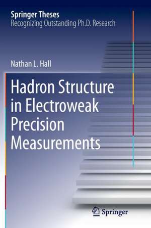 Hadron Structure in Electroweak Precision Measurements de Nathan L. Hall