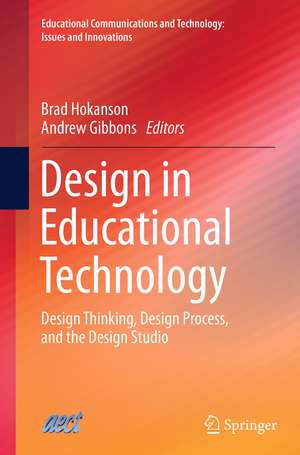 Design in Educational Technology de Brad Hokanson