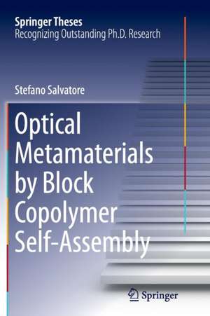 Optical Metamaterials by Block Copolymer Self-Assembly de Stefano Salvatore