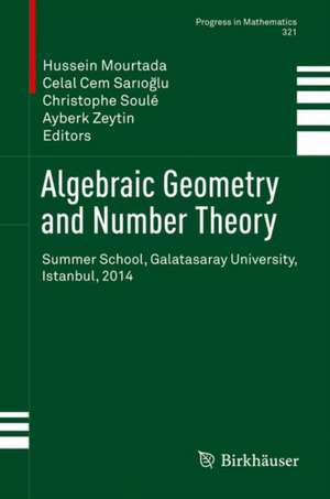 Algebraic Geometry and Number Theory: Summer School, Galatasaray University, Istanbul, 2014 de Hussein Mourtada