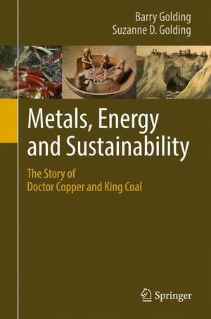 Metals, Energy and Sustainability: The Story of Doctor Copper and King Coal de Barry Golding