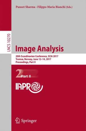 Image Analysis: 20th Scandinavian Conference, SCIA 2017, Tromsø, Norway, June 12–14, 2017, Proceedings, Part II de Puneet Sharma