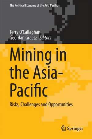 Mining in the Asia-Pacific: Risks, Challenges and Opportunities de Terry O’Callaghan