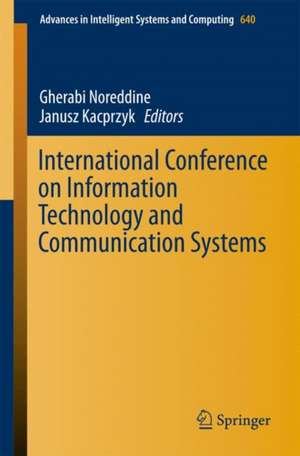 International Conference on Information Technology and Communication Systems de Gherabi Noreddine